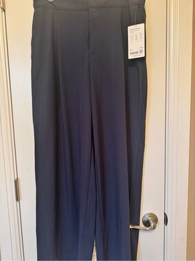 Athleta Pinnacle High Rise Wide Leg Pants - Navy